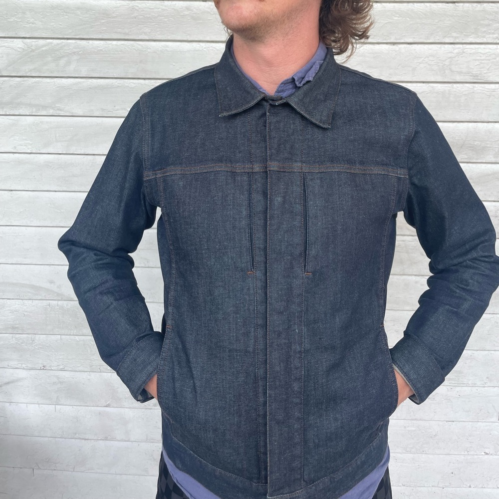 Muji Japanese denim jacket